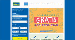 Desktop Screenshot of alamohonduras.com